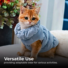 Soft Padded Dog Jacket for Small Medium Dogs