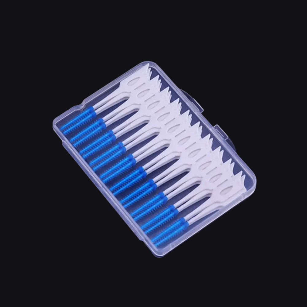 Soft Silicone Interdental Brushes for Braces Care 120pcs