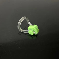 Soft Silicone Swim Nose Clip — Comfortable, Leak-Free - green