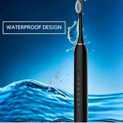 Sonic Electric Toothbrush USB Rechargeable 6 Modes IPX7