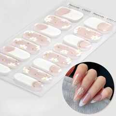 Sparkly Gradient Aurora Gel Nail Strips – UV/LED Compatible