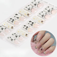 Sparkly Gradient Aurora Gel Nail Strips – UV/LED Compatible