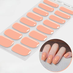 Sparkly Gradient Aurora Gel Nail Strips – UV/LED Compatible
