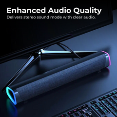 Bluetooth PC Speaker Bar Subwoofer for Laptop