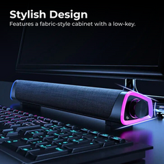 Bluetooth PC Speaker Bar Subwoofer for Laptop