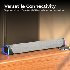 Bluetooth PC Speaker Bar Subwoofer for Laptop