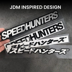 Speed Hunters Reflective Car & Bike Vinyl Decals
