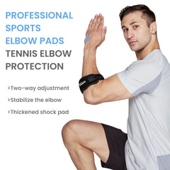 Sports Shock-Absorbing Elbow Support Strap