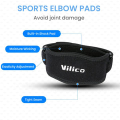 Sports Shock-Absorbing Elbow Support Strap