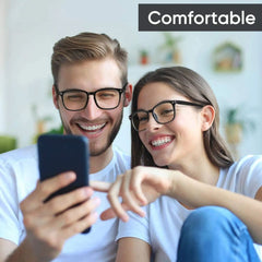 Square Blue Light Blocking Glasses for Gaming & Computer Use