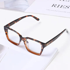Square Reading Glasses for Unisex HD Large Frame