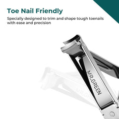 Stainless Steel Nail Cutter Set – File, Scissors, Opener