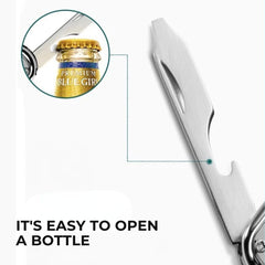 Stainless Steel Nail Cutter Set – File, Scissors, Opener
