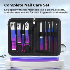 Stainless Steel Nail Kit – Manicure & Pedicure Set