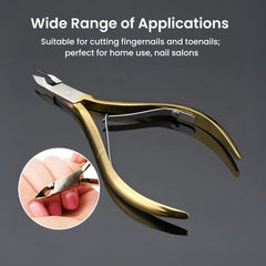Stainless Steel Nail Nipper Cuticle Remover for Pedicure