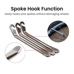 Stainless Steel Bicycle Tire Levers & Repair Tools