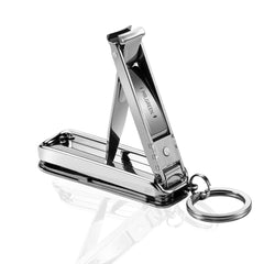 Stainless Steel Nail Cutter Set – File, Scissors, Opener