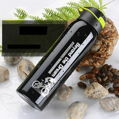 Stainless Steel Vacuum Bicycle Water Bottle with Straw