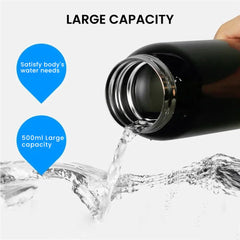 Stainless Steel Vacuum Bicycle Water Bottle with Straw