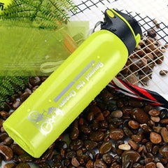 Stainless Steel Vacuum Bicycle Water Bottle with Straw