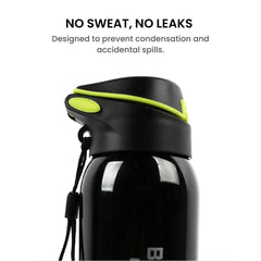 Stainless Steel Vacuum Bicycle Water Bottle with Straw