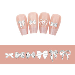 Star Nail Studs 100pcs Gold Silver Mix | Manicure Charms