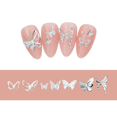 Star Nail Studs 100pcs Gold Silver Mix | Manicure Charms