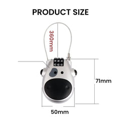 Steel Cable Password Lock – Bike Security