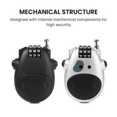 Steel Cable Password Lock – Bike Security