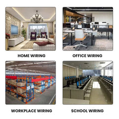 Strong Adhesive Cable Clips — Wire Organizer (50pcs)