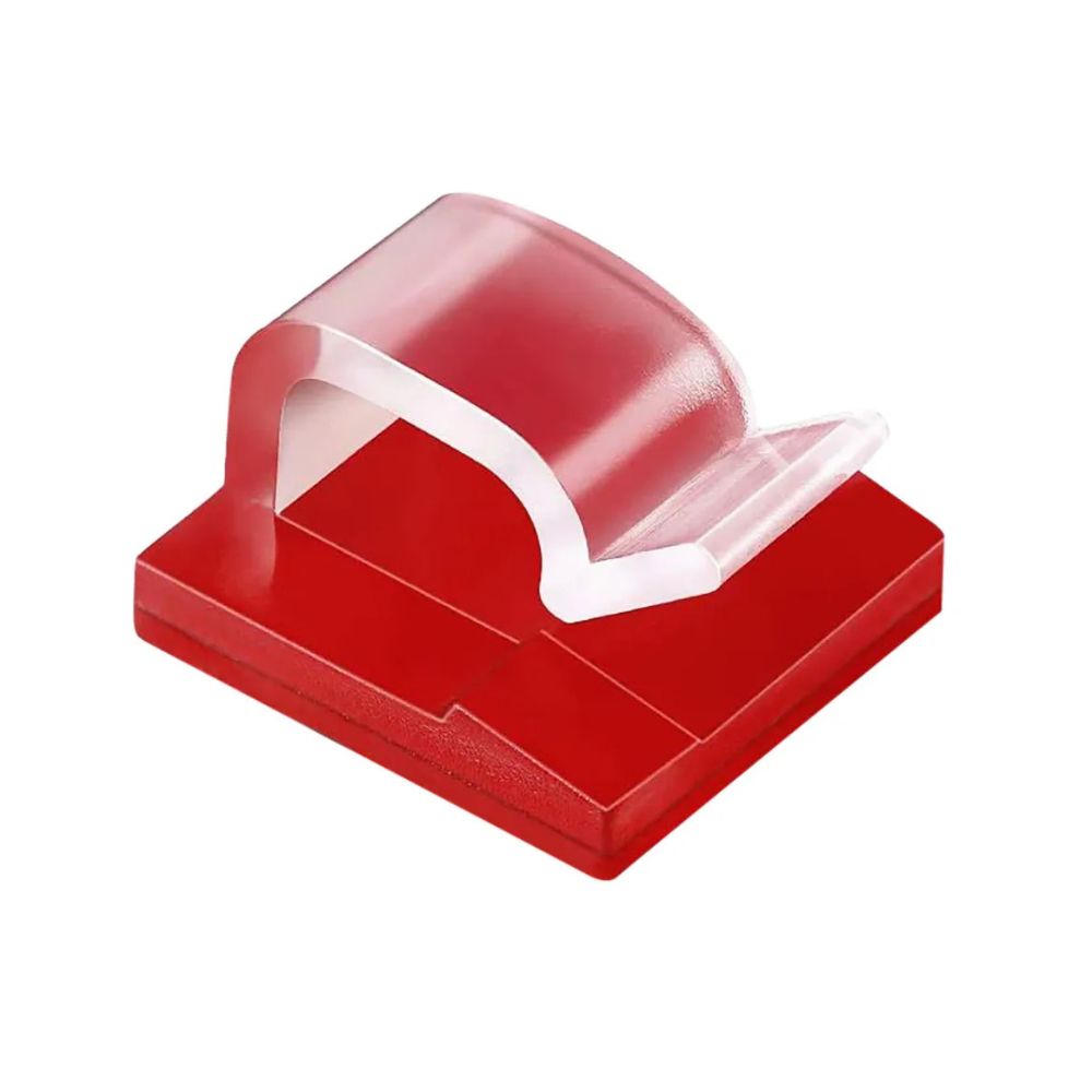 Strong Adhesive Cable Clips — Wire Organizer (50pcs)