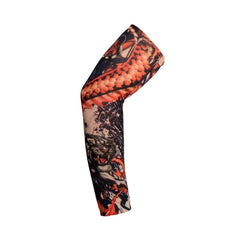 Realistic Tattoo Arm Sleeves – UV Protection Sports Wear
