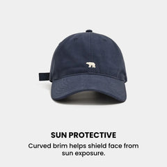 Stylish Bear Embroidered Unisex Baseball Cap