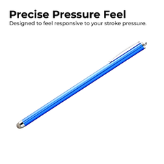 Universal Replaceable-Tip Stylus Pen — Metal Fiber Tip