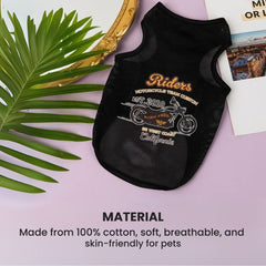 Breathable Summer Pet T-Shirt for Small Dogs & Cats