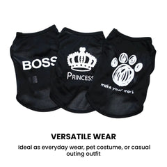 Cute Small Dog Clothes | Pet Puppy T-Shirts for Summer