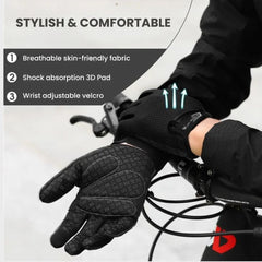 Summer MTB Full-Finger Touchscreen Cycling Gloves