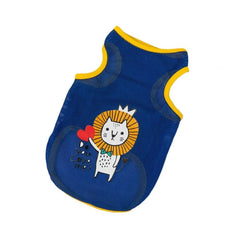 Breathable Summer Pet T-Shirt for Small Dogs & Cats