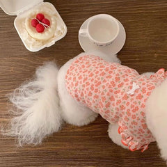 Summer Dog Vest Clothes for Small Dogs Cute Puppy Outfit