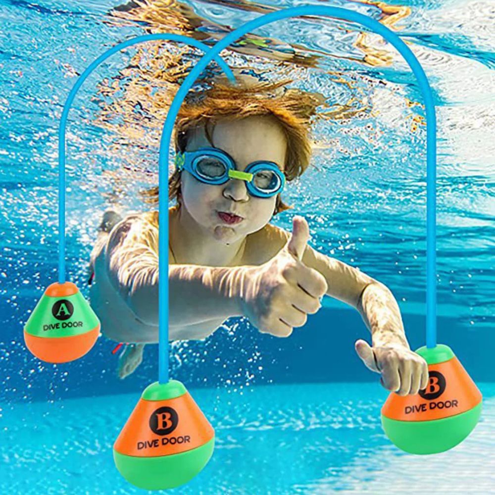 Swim-Through Dive Door Ring – Pool Game for Kids & Adults