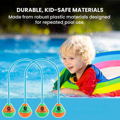 Swim-Through Dive Door Ring – Pool Game for Kids & Adults