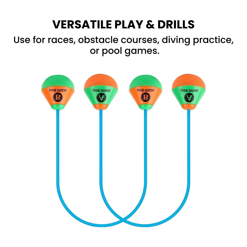 Swim-Through Dive Door Ring – Pool Game for Kids & Adults versatile