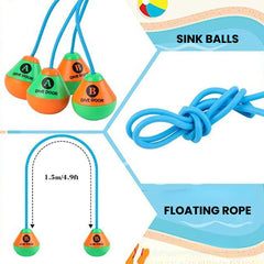 Swim-Through Dive Door Ring – Pool Game for Kids & Adults features