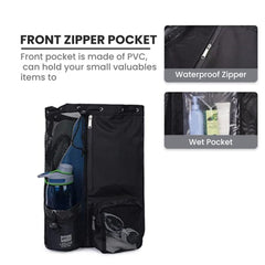 Swim_BeachWaterproofBackpack_Wet_DrySwimBag_-_Front zipper pocket