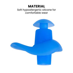 Swimming Silicone Earplugs – Waterproof Soft Fit - material