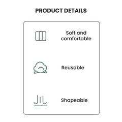 Swimming Silicone Earplugs – Waterproof Soft Fit - details