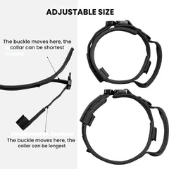 Tactical Bungee Dog Collar & 4FT Leash — Heavy Duty