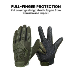 Tactical Full-Finger Protective Gloves