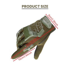 Tactical Full-Finger Protective Gloves