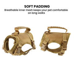 Tactical Puppy Harness & Leash Set – Small Dogs & Cats